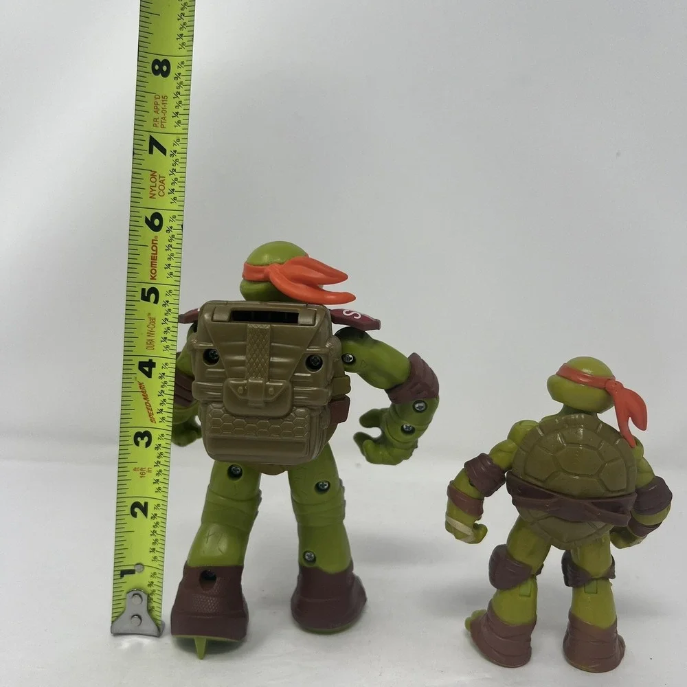 Teenage Mutant Ninja Turtles 2 Michelangelo Action Figure 4.5 5.5 Inch TMNT Toy